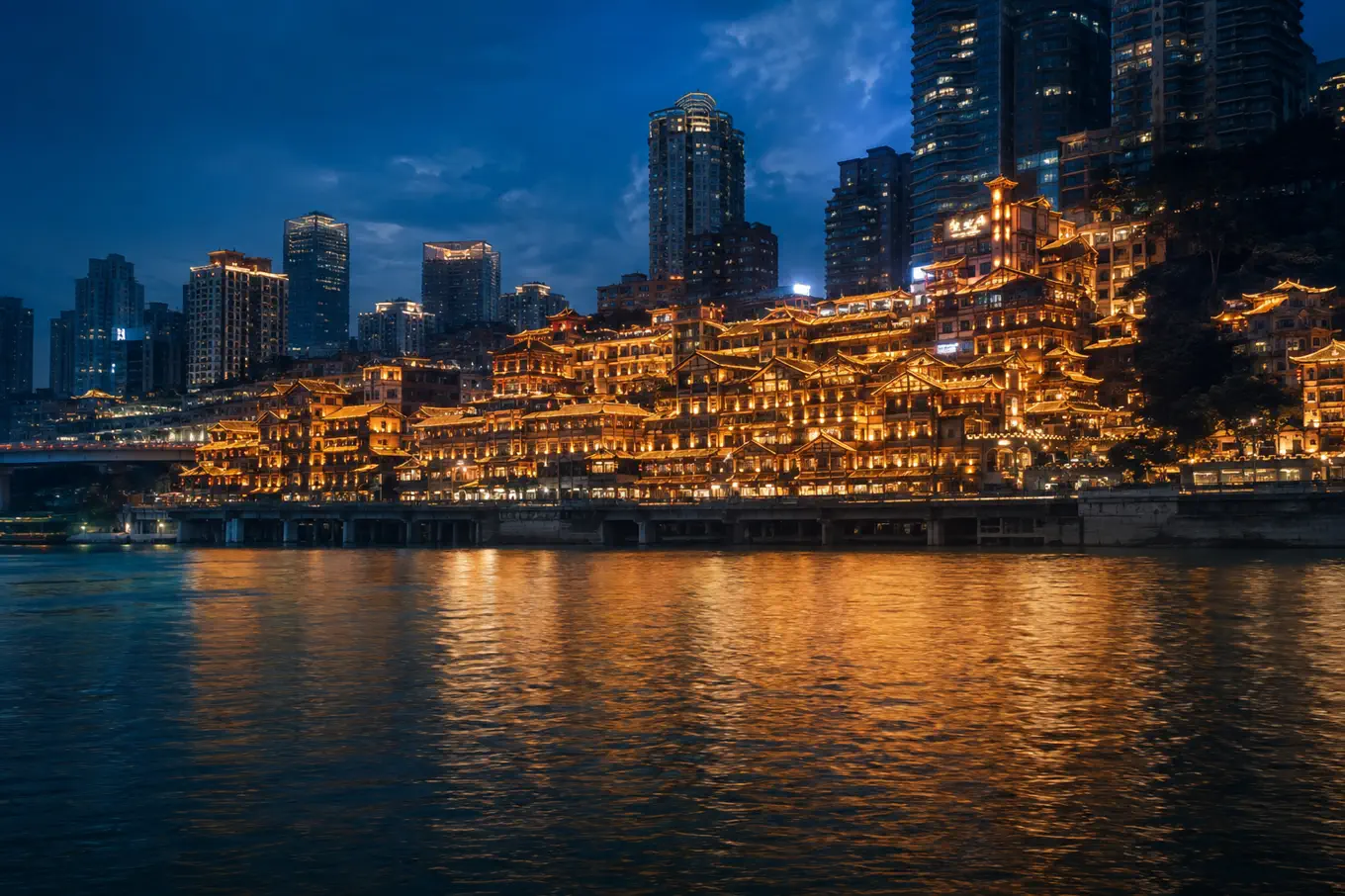 重庆风景示意